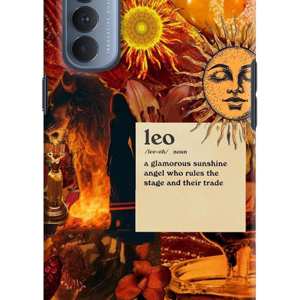 Leo Zodiac Oppo Reno4 Pro Hard Case Back Cover by Casekaro