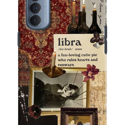 Libra Zodiac Oppo Reno4 Pro Hard Case Back Cover by Casekaro