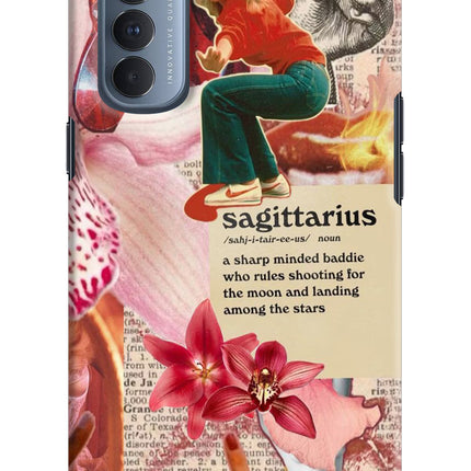 Sagittarius Zodiac Oppo Reno4 Pro Hard Case Back Cover by Casekaro