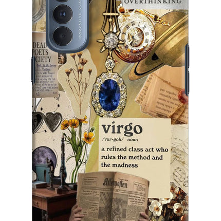 Virgo Zodiac Oppo Reno4 Pro Hard Case Back Cover by Casekaro