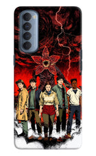 Ordinary Things Characters Oppo Reno4 Pro Hard Case Back Cover by Casekaro