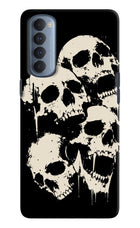 Dead Stack Oppo Reno4 Pro Hard Case Back Cover by Casekaro