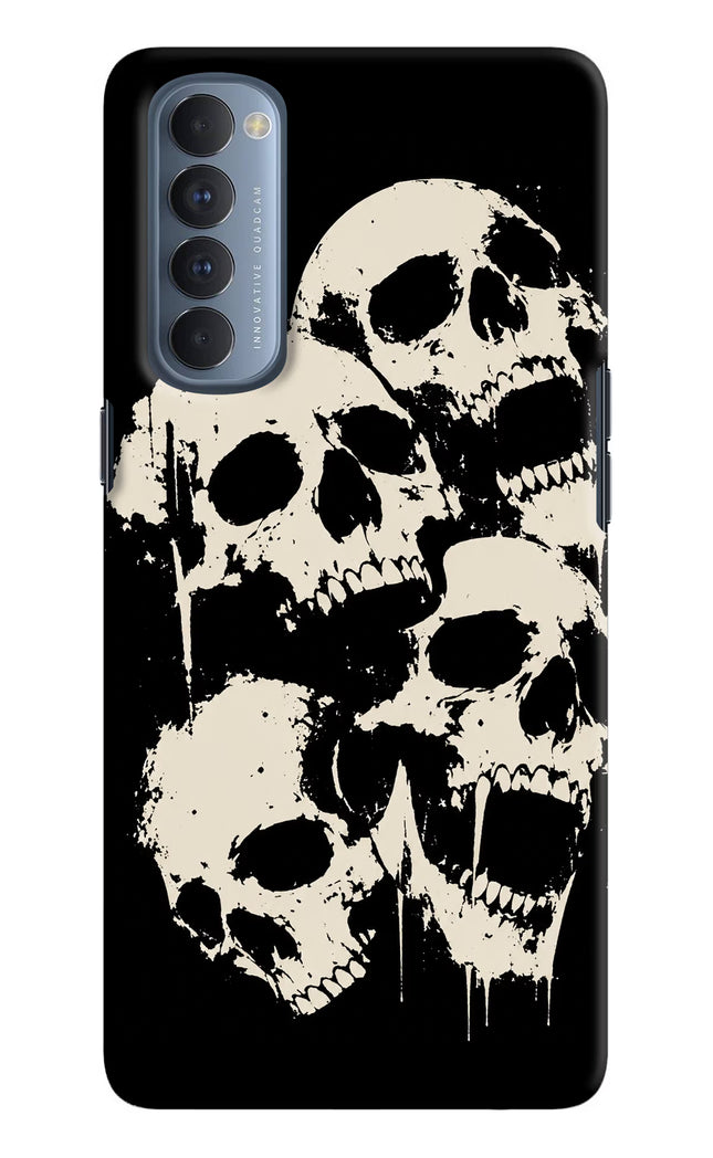 Dead Stack Oppo Reno4 Pro Hard Case Back Cover by Casekaro