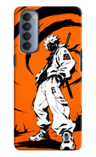 Street Samurai  Oppo Reno4 Pro Hard Case Back Cover by Casekaro