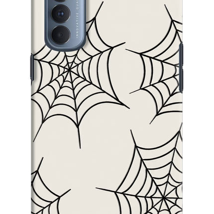 Spider Web Oppo Reno4 Pro Hard Case Back Cover by Casekaro