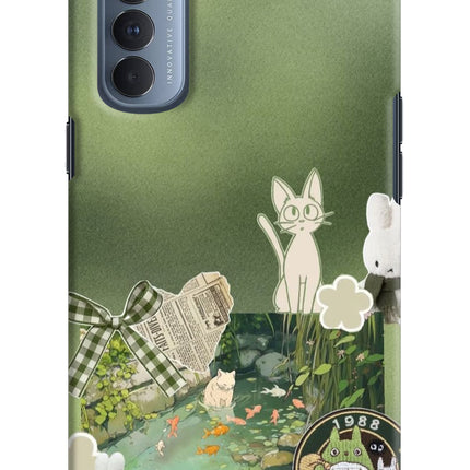 Aesthetic anime Oppo Reno4 Pro Hard Case Back Cover by Casekaro