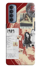 Taylor Swift Oppo Reno4 Pro Hard Case Back Cover by Casekaro