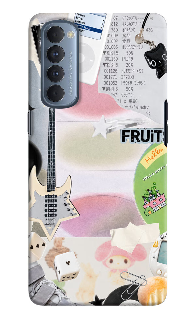Softcore case Oppo Reno4 Pro Hard Case Back Cover by Casekaro