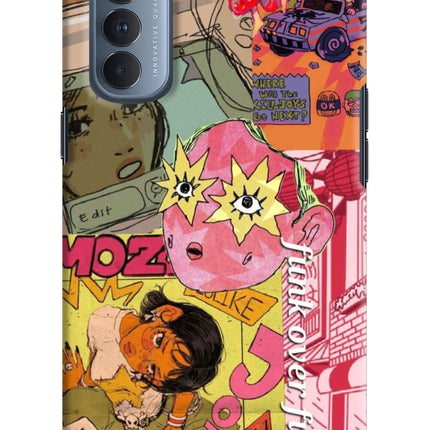 Funkover Oppo Reno4 Pro Hard Case Back Cover by Casekaro