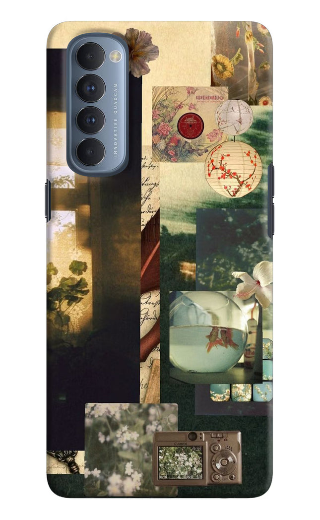 Summer Oppo Reno4 Pro Hard Case Back Cover by Casekaro