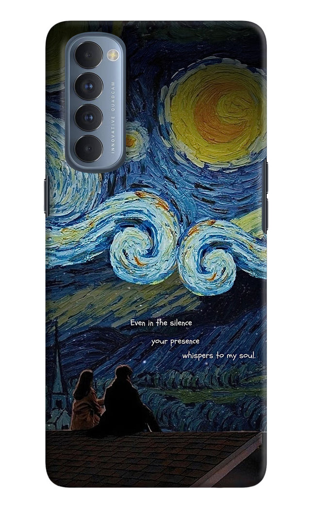 Softcore Oppo Reno4 Pro Hard Case Back Cover by Casekaro