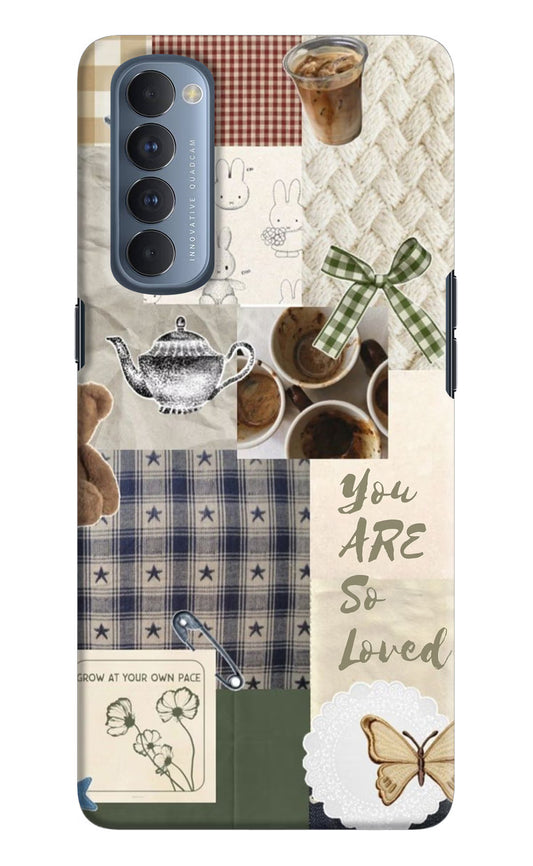 Cookie Oppo Reno4 Pro Hard Case Back Cover by Casekaro