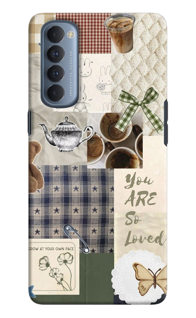Cookie Oppo Reno4 Pro Hard Case Back Cover by Casekaro