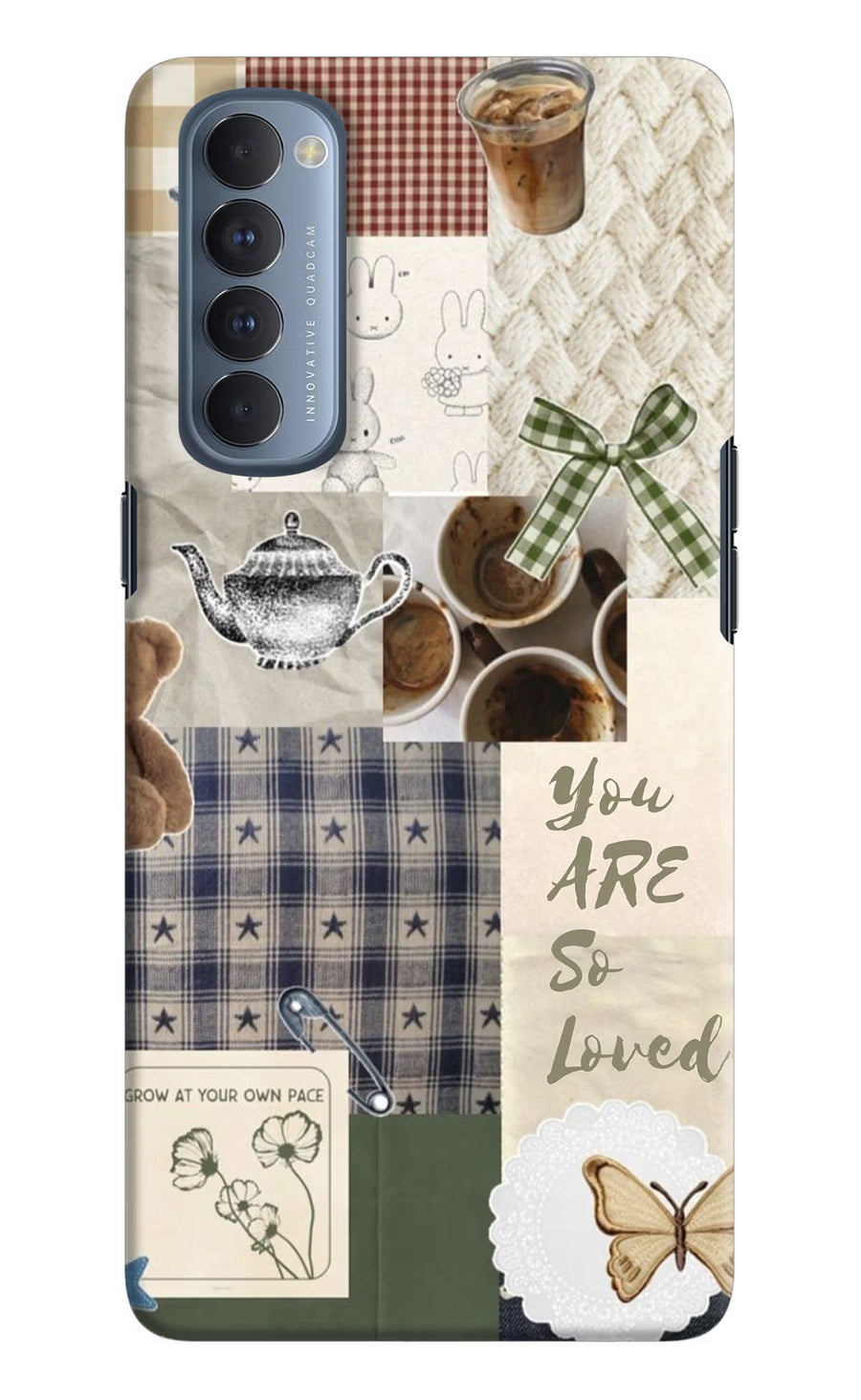 Cookie Oppo Reno4 Pro Back Cover, Hard case