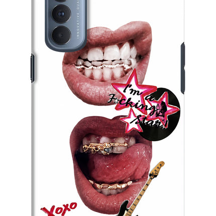 Rockstar Oppo Reno4 Pro Hard Case Back Cover by Casekaro