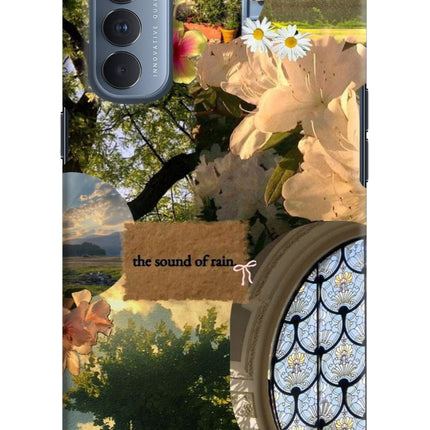 Rain Oppo Reno4 Pro Hard Case Back Cover by Casekaro