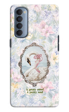 Pretty Mind Pretty Soul Oppo Reno4 Pro Hard Case Back Cover by Casekaro