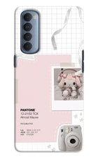 Pantone Asthetic Oppo Reno4 Pro Hard Case Back Cover by Casekaro