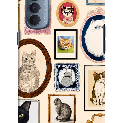 Mirror Cats Oppo Reno4 Pro Hard Case Back Cover by Casekaro