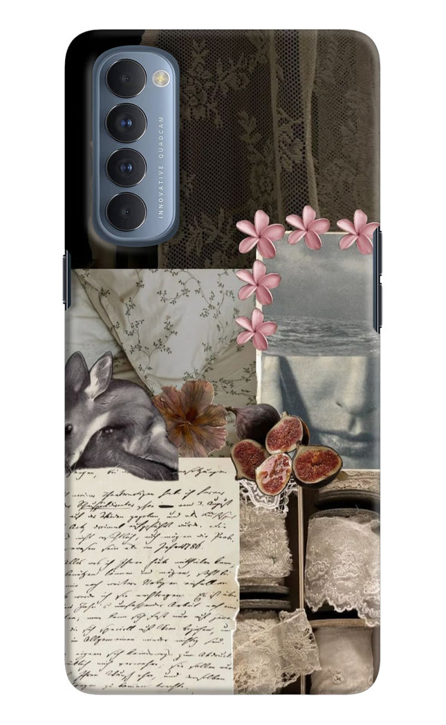 Midnight Sky Oppo Reno4 Pro Hard Case Back Cover by Casekaro