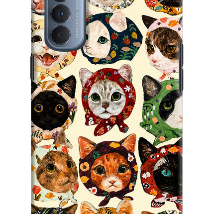 Cool Cat Oppo Reno4 Pro Hard Case Back Cover by Casekaro