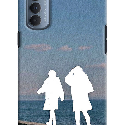 Coastal Dream Oppo Reno4 Pro Hard Case Back Cover by Casekaro