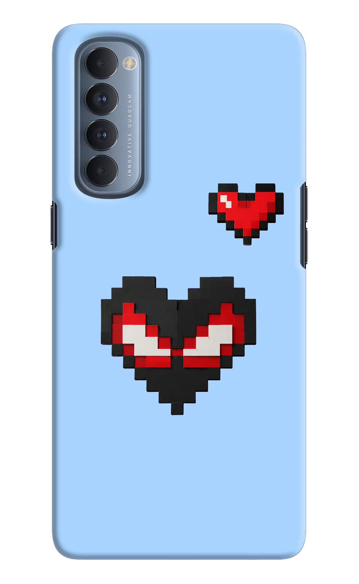 Peter Heart Oppo Reno4 Pro Back Cover