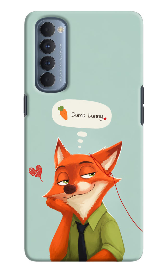 Nick Charm Oppo Reno4 Pro Hard Case Back Cover by Casekaro