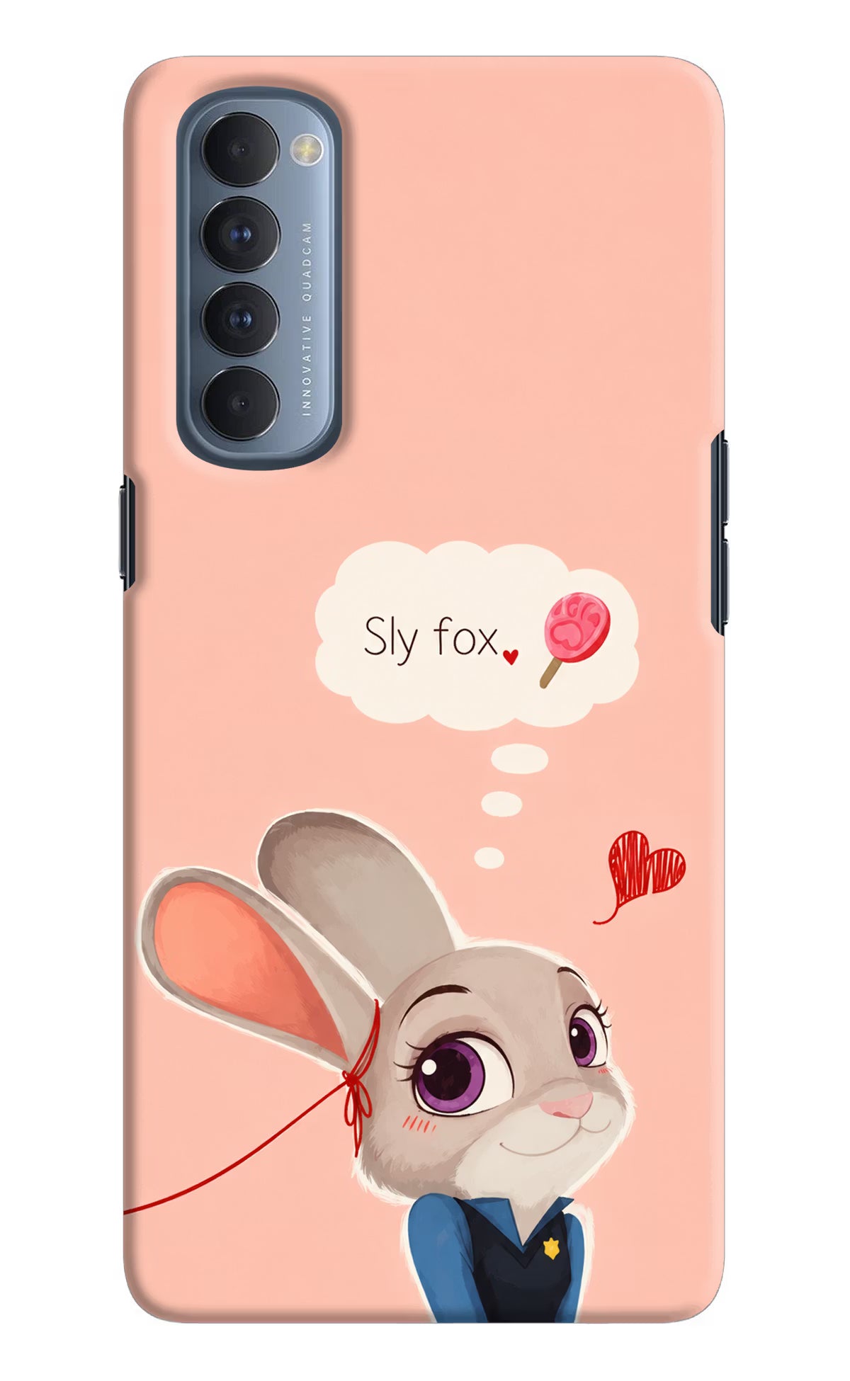 Judy Charm Oppo Reno4 Pro Back Cover