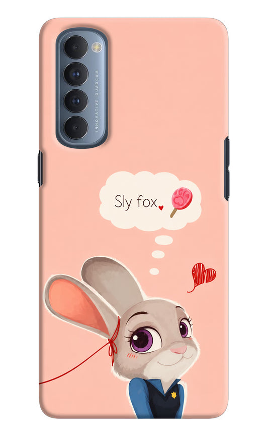 Judy Charm Oppo Reno4 Pro Hard Case Back Cover by Casekaro