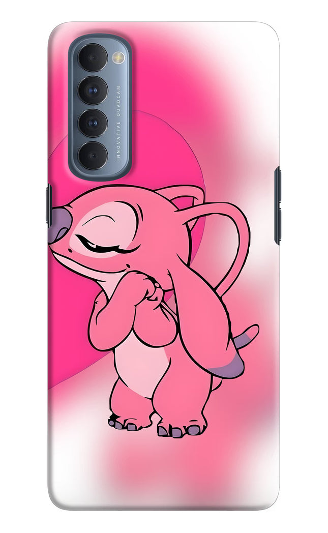 Angel Hug Oppo Reno4 Pro Hard Case Back Cover by Casekaro