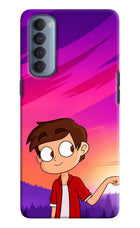 Marco Sunset Oppo Reno4 Pro Hard Case Back Cover by Casekaro
