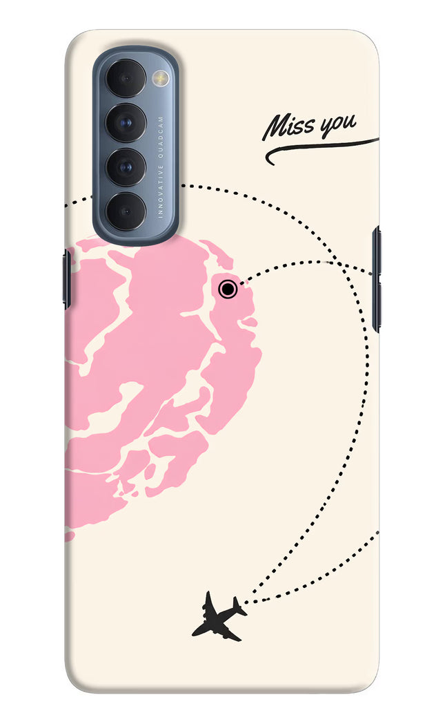 Miss Orbit Oppo Reno4 Pro Hard Case Back Cover by Casekaro
