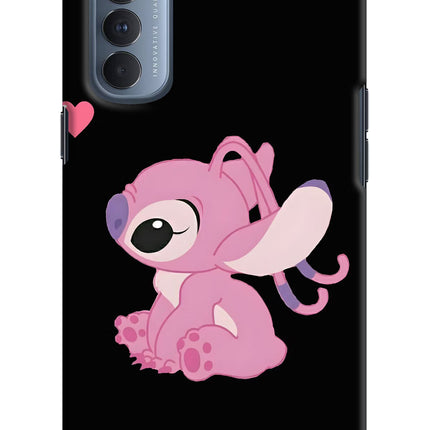 Angel Crush Oppo Reno4 Pro Hard Case Back Cover by Casekaro