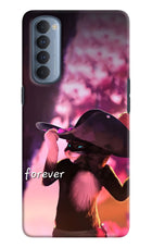 Forever Cat Oppo Reno4 Pro Hard Case Back Cover by Casekaro