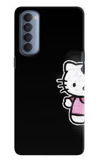 Kitty Charm Oppo Reno4 Pro Hard Case Back Cover by Casekaro