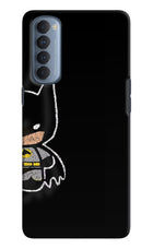 Bat Kitty Oppo Reno4 Pro Hard Case Back Cover by Casekaro