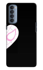 Gwen Mask Oppo Reno4 Pro Hard Case Back Cover by Casekaro
