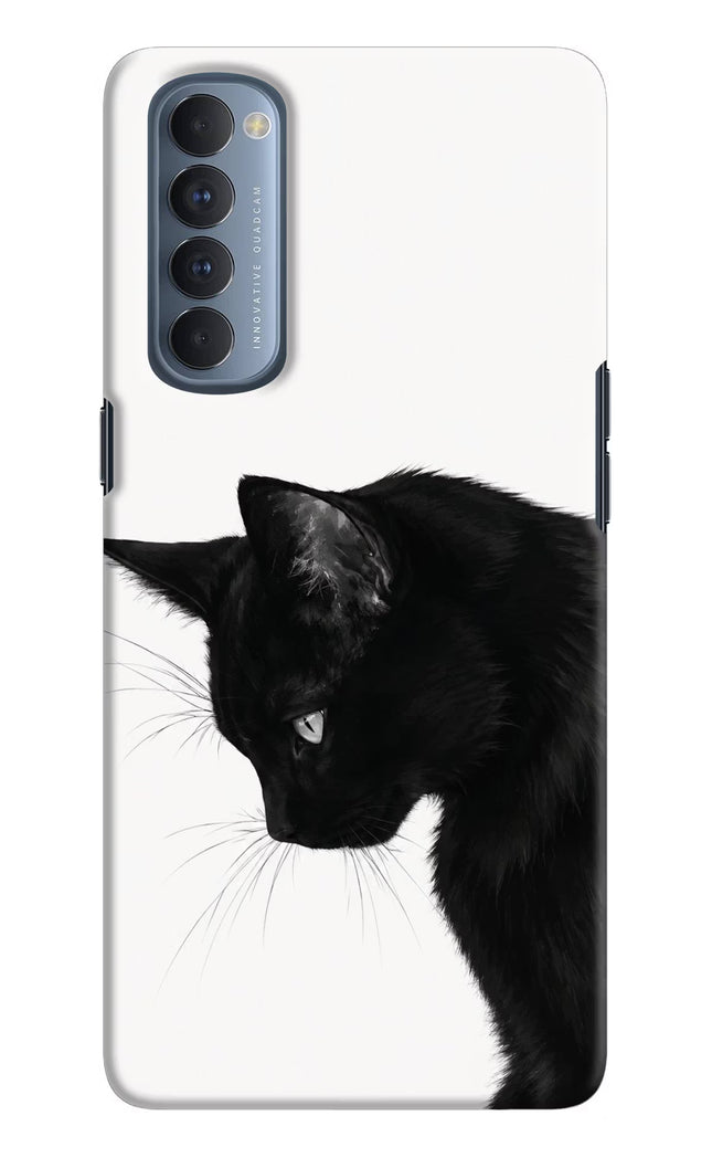 Shadow Gaze Oppo Reno4 Pro Hard Case Back Cover by Casekaro