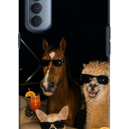 Party Squad Oppo Reno4 Pro Hard Case Back Cover by Casekaro