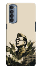 Netaji Rising Oppo Reno4 Pro Hard Case Back Cover by Casekaro