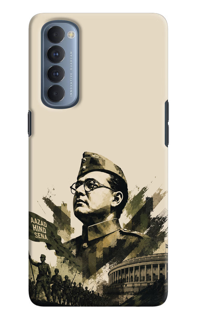 Netaji Rising Oppo Reno4 Pro Back Cover