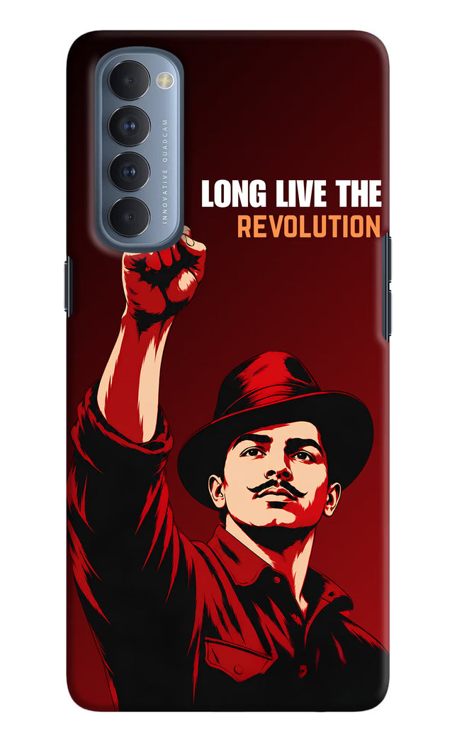 Bhagat Singh Revolution Oppo Reno4 Pro Back Cover