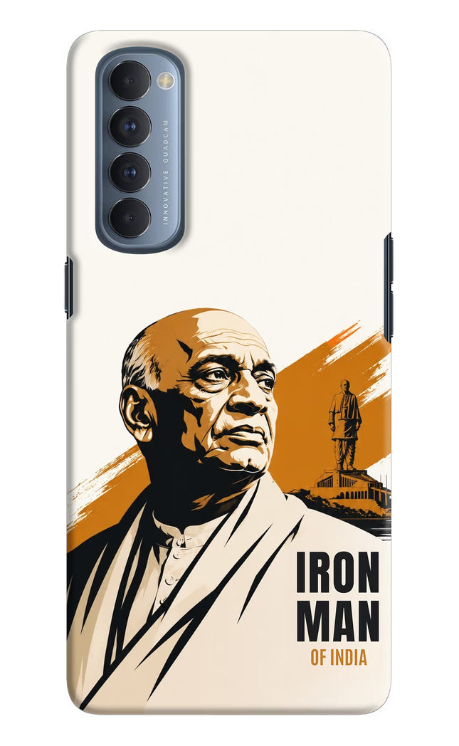 Chandrashekhar Azad Fearless Oppo Reno4 Pro Back Cover