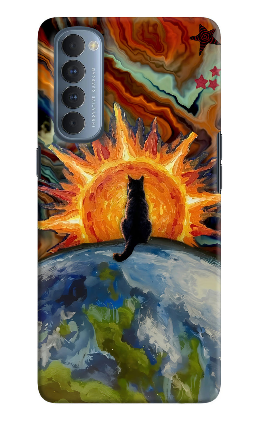Sunrise Beyond Oppo Reno4 Pro Back Cover, Hard case