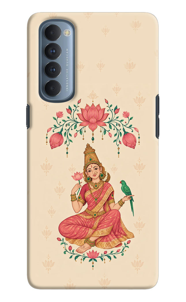 Goddess Lakshmi Oppo Reno4 Pro Hard Case Back Cover by Casekaro