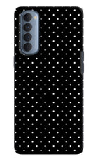 White Dots Oppo Reno4 Pro Pop Case by Casekaro