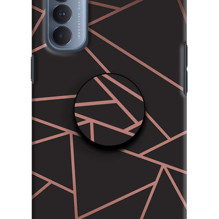 Geometric Pattern Oppo Reno4 Pro Pop Case by Casekaro
