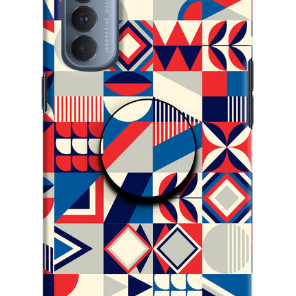 Colorful Pattern Oppo Reno4 Pro Pop Case by Casekaro