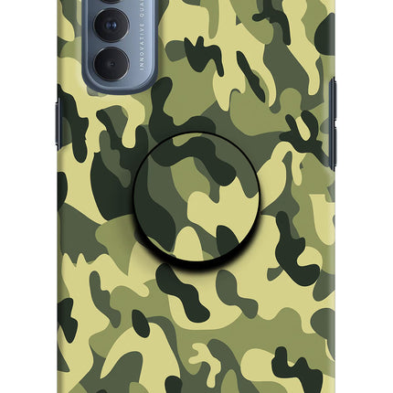 Camouflage Oppo Reno4 Pro Pop Case by Casekaro